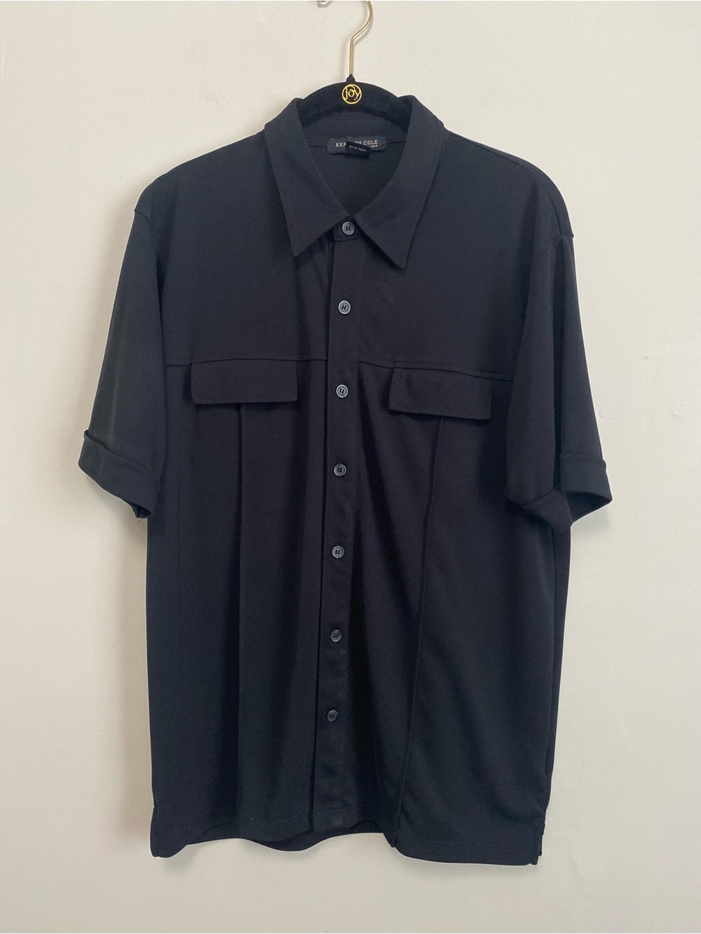 Kenneth Cole Shirt M Preppy Goth Grunge Punk Gorpcore Avant Garde Streetwear